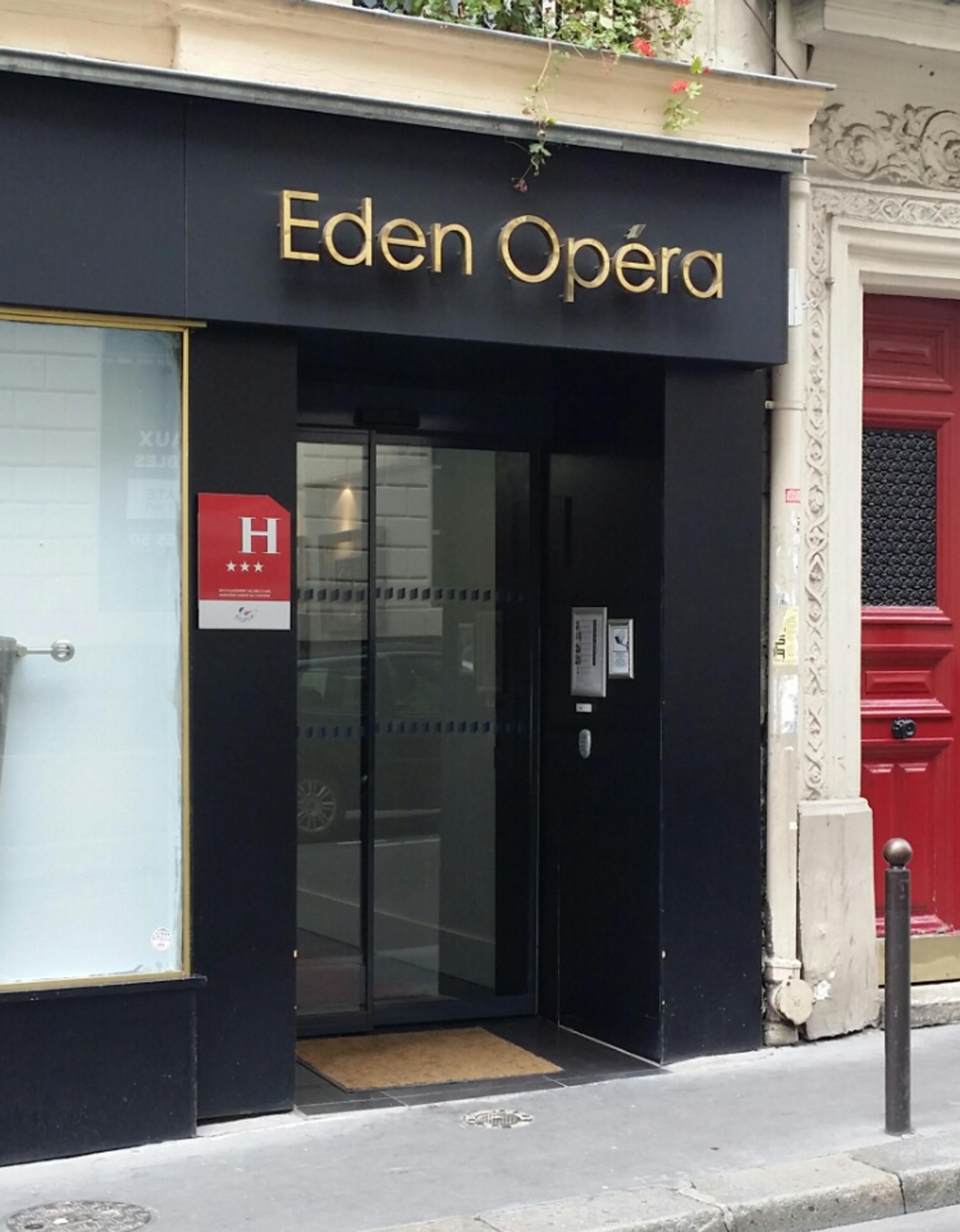 Hotel Eden Opera Paris Exterior photo
